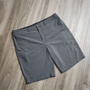 Goodfellow & Co Men's W40 Gray Hybrid Swim Golf Lightweight Athletic Shorts